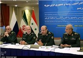 نشست سه جانبه وزرای دفاع ایران ، روسیه و سوریه