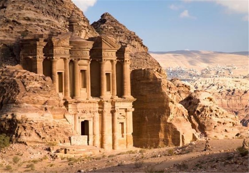 کشف یک بنای تاریخی عظیم در «شهر باستانی پترا» در اردن + تصاویر