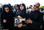 تشییع پیکر شهید مدافع حرم  عباس دانشگر