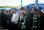تشییع پیکر شهید مدافع حرم  عباس دانشگر