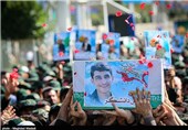 پیکر مطهر شهید «دانشگر» در سمنان تشییع شد