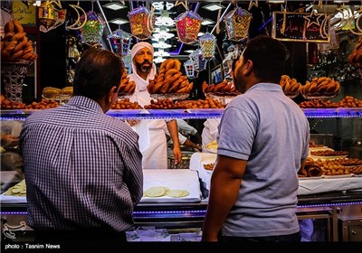 بازار دمشق در ماه مبارک رمضان