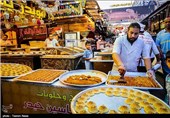 بازار دمشق در ماه مبارک رمضان