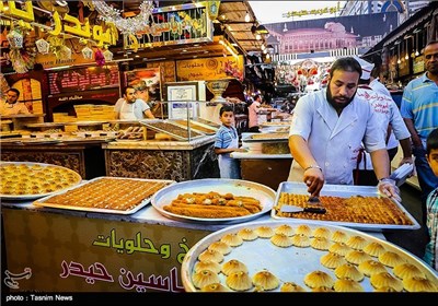 بازار دمشق در ماه مبارک رمضان