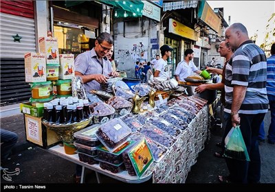 بازار دمشق در ماه مبارک رمضان