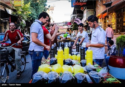 بازار دمشق در ماه مبارک رمضان