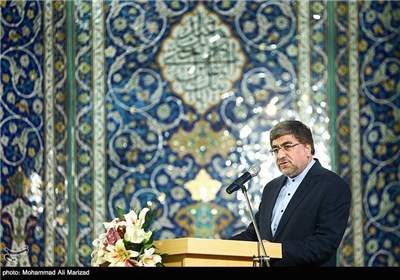سخنرانی علی جنتی وزیر فرهنگ و ارشاد اسلامی در مراسم افتتاحیه بیست و چهارمین نمایشگاه قرآن کریم