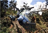 3 کشته در سقوط یک فروند بالگرد در میانمار