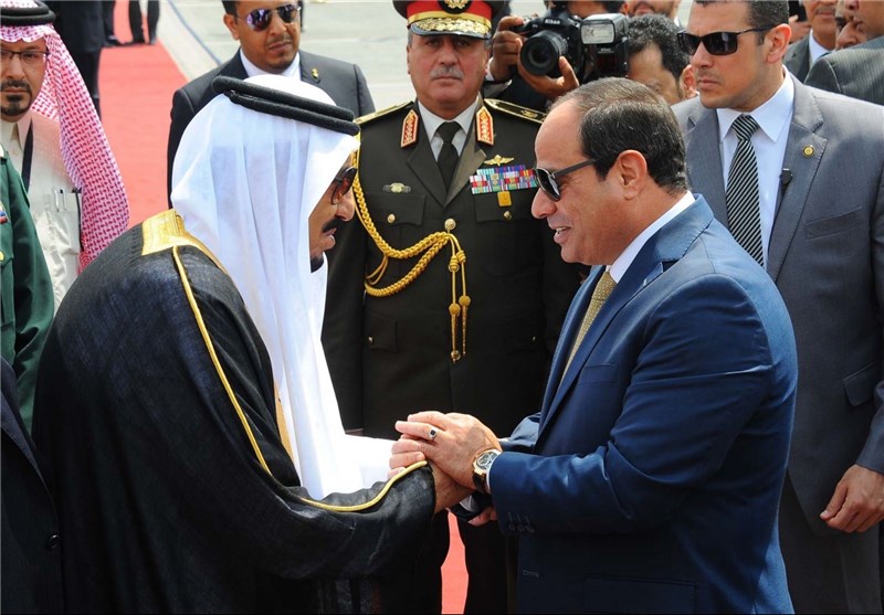 بیشتر توافقنامه‌های بین عربستان و مصر به حالت تعلیق درآمده است