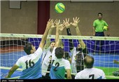 دیدار تیم های والیبال نشسته ایران و آلمان