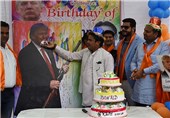 برگزاری جشن تولد «ترامپ» در هند + عکس