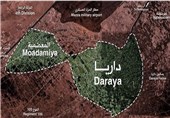 ارتش سوریه 42 مجموعه مسکونی را در حومه دمشق آزاد کرد