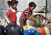 صحة غزة: جمیع السکان یتناولون میاها غیر آمنة
