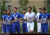 تمرین تیم فوتبال استقلال
