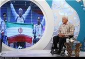 محمد میرزایی قهرمان پرتاب نیزه مسابقات پارالمپیک در نهمین شب برنامه تلویزیونی شیدایی