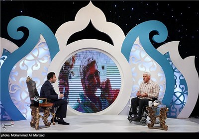 محمد میرزایی قهرمان پرتاب نیزه مسابقات پارالمپیک در نهمین شب برنامه تلویزیونی شیدایی