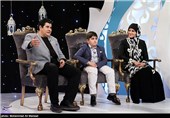 حضور  سالار عقیلی به همراه همسر و فرزندش در نهمین شب برنامه تلویزیونی شیدایی