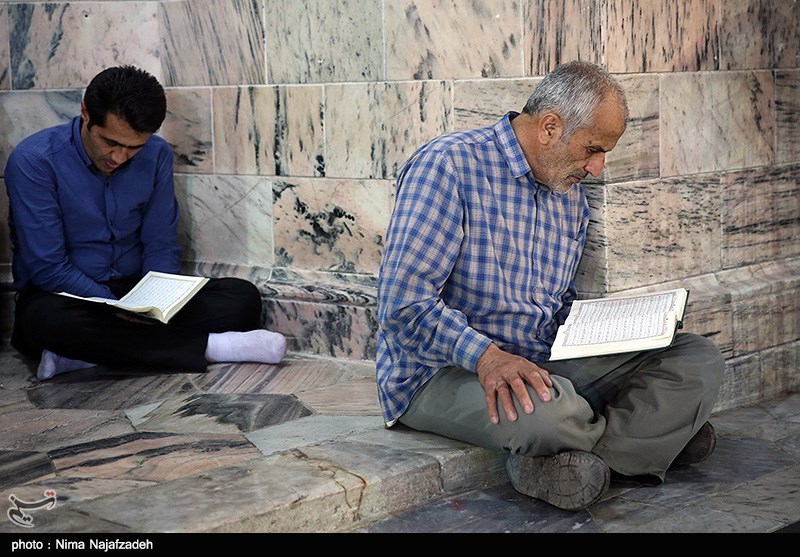 مراسم جزءخوانی قرآن کریم در بقاع متبرکه استان خراسان شمالی برگزار می‌شود