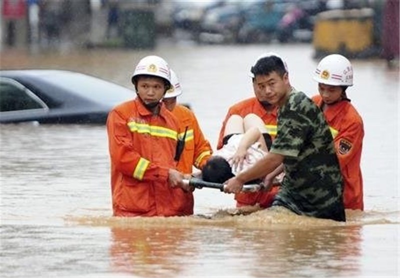 Floods in Southern China Kill 25, Displace over 33,000