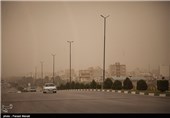 حاکمیت گرد و غبار در هوای چهارمحال و بختیاری