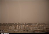 موج جدید گرد و غبار از امروز به استان کرمانشاه وارد می‌شود