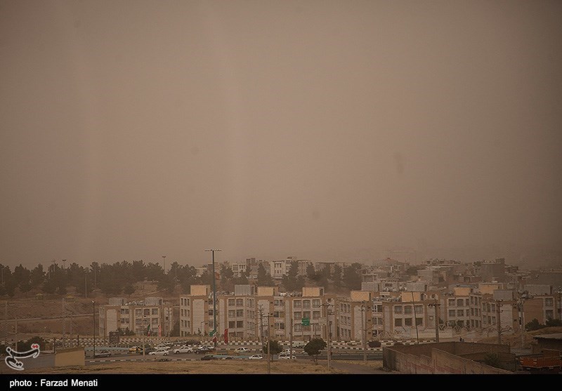 موج جدید گرد و غبار از امروز به استان کرمانشاه وارد می‌شود