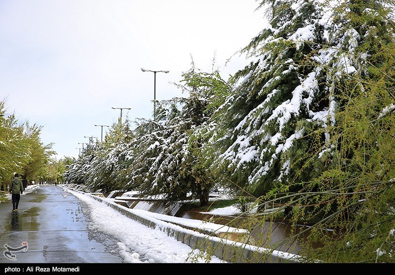 احتمال بارش برف در ارتفاعات اردبیل