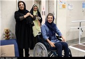 سارا عبدالملکی در فیزوتراپی