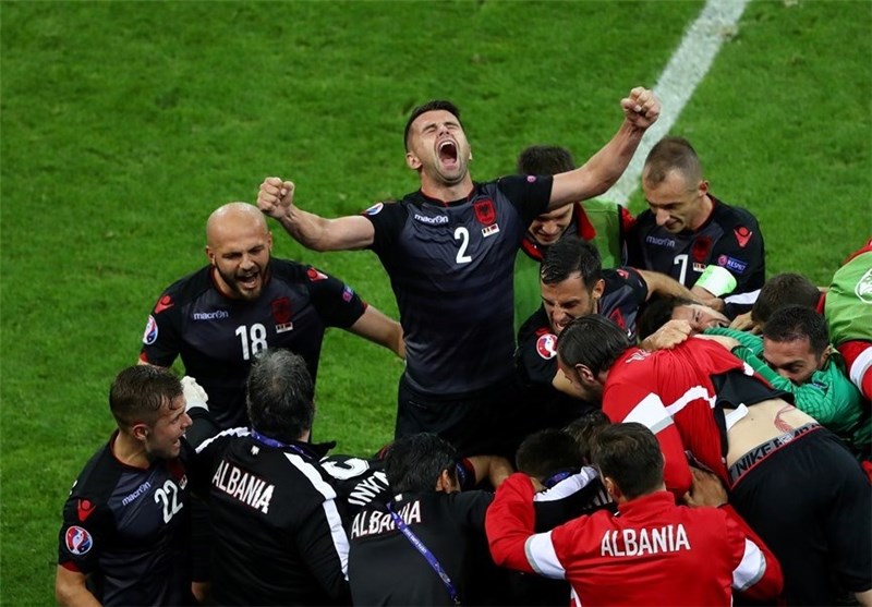 برتری آلبانی بر رومانی در نیمه اول
