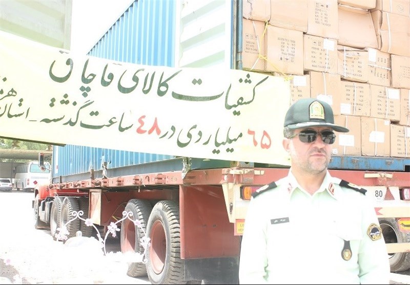 8 کانتینر کالای قاچاق به ارزش 65 میلیارد ریال در هرمزگان کشف شد