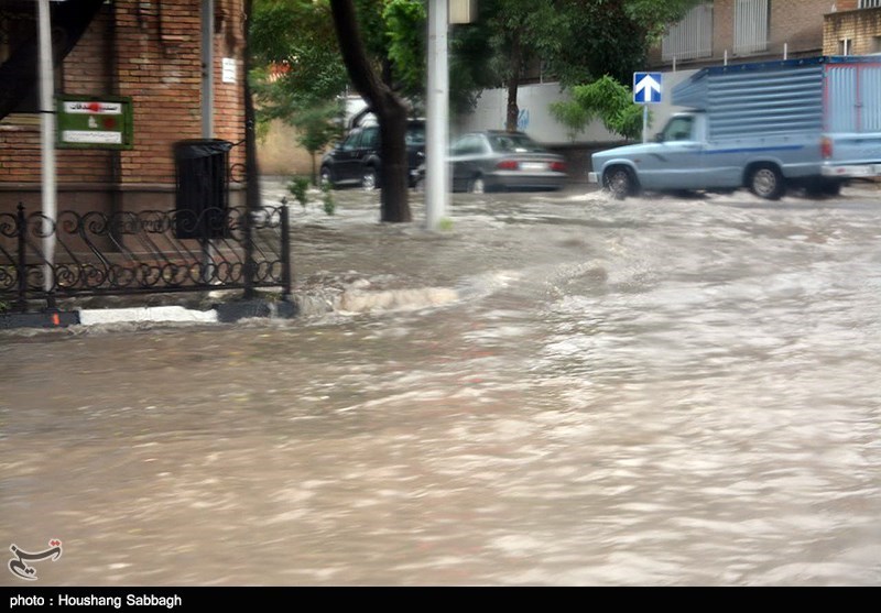 احتمال آبگرفتگی و سیلابی شدن معابر در آذربایجان‌غربی