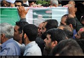 پیکر شهید مدافع حرم در سبزوار تشییع شد