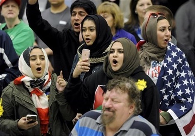 مسلمانان آمریکا ممنوعیت سفر ترامپ را محکوم کردند