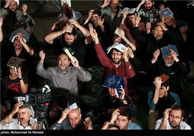 مراسم احیای شب نوزدهم ماه رمضان - مصلی تهران