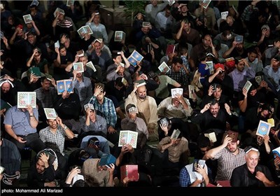 مراسم احیای شب نوزدهم ماه رمضان - مصلی تهران