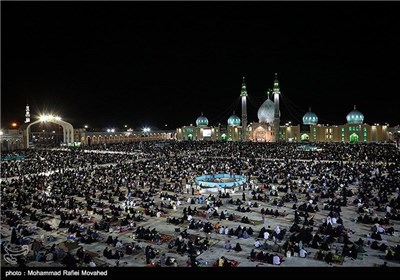 مراسم احیای شب نوزدهم ماه رمضان در مسجد جمکران