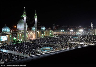 مراسم احیای شب نوزدهم ماه رمضان در مسجد جمکران