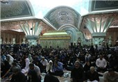 مراسم احیاء شب نوزدهم ماه رمضان در حرم امام خمینی(ره) برگزار شد