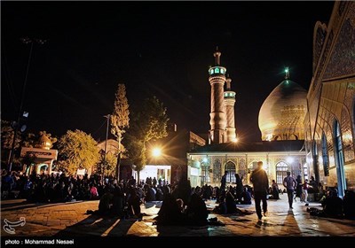 مراسم احیای شب نوزدهم ماه مبارک رمضان در گلستان