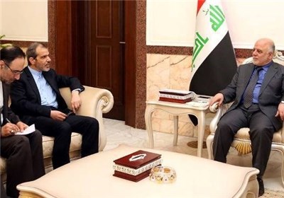 دیدار سفیر ایران در عراق با «حیدر العبادی»