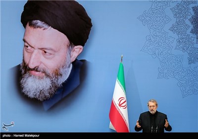 سخنرانی علی لاریجانی رئیس مجلس شورای اسلامی در همایش سراسری هفته قوه قضائیه