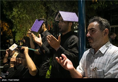 مراسم احیای شب بیست و سوم ماه مبارک رمضان در تهران