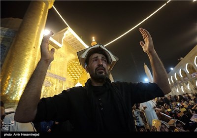 مراسم احیای شب بیست و سوم رمضان در نجف اشرف