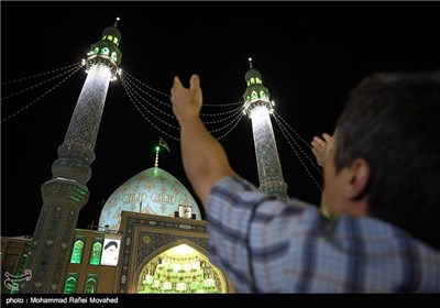 مراسم احیای شب بیست و سوم رمضان در مسجد جمکران