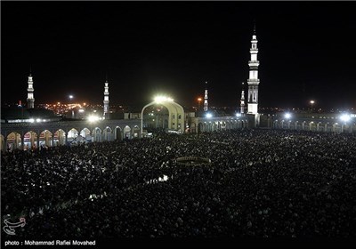 مراسم احیای شب بیست و سوم رمضان در مسجد جمکران