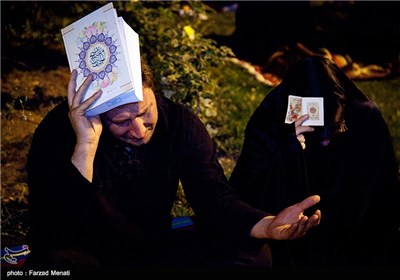 مراسم احیای شب بیست وسوم رمضان در دانشگاه ازاد اسلامی کرمانشاه