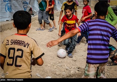  Fallujah's Abu Ghraib Refugee Camp in Iraq