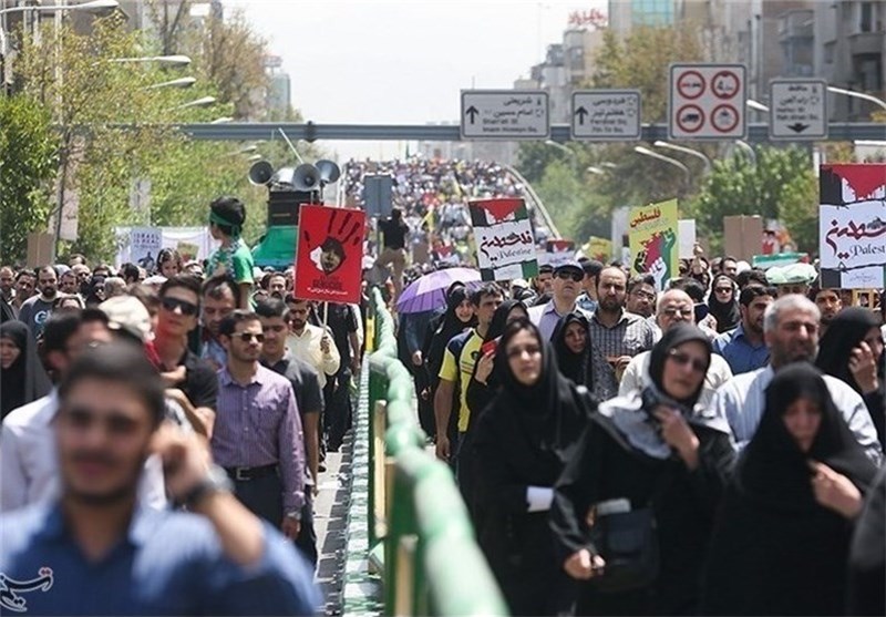 Iranians Mark Int’l Quds Day with Mass Rallies