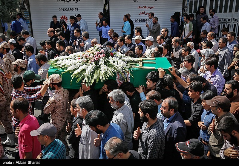 پیکر جانباز شیمیایی 70درصد دفاع‌مقدس در مشهد تشییع شد