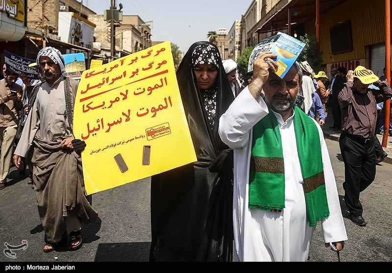 اهواز| حضور در راهپیمایی روز قدس تکمیل کننده روزه ماه رمضان است
